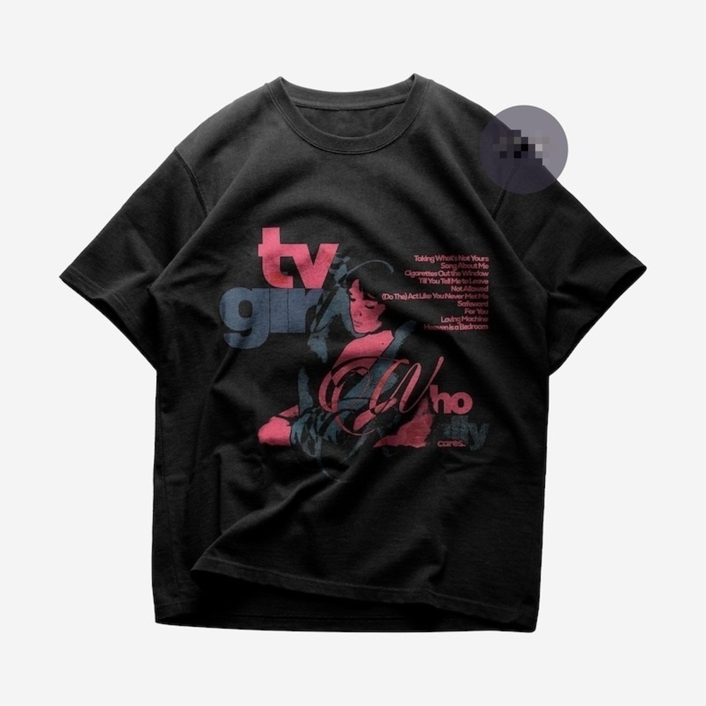 TV Girl T-Shirt - Who Really Cares Album - Not Allowed Single